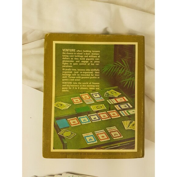 Venture - A 3M Game 1970 3M - Business Finance Card Game money vintage - Picture 6 of 7